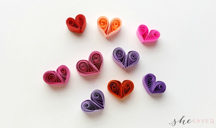 Quilled Heart Photo Frame